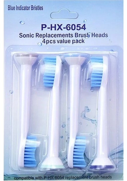 HX6054 Stili Philips Hx3, Hx6, Hx9, R Serisi Yumuşak Dupont Kıl Nötr Elektrikli Diş Fırçası Kafası Için Yedek Diş Fırçası Başlıkları (Yurt Dışından)