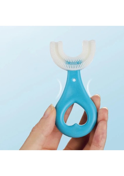 No.4 Tarzı Çocuklar U-Şekilli Diş Fırçası, Manuel Eğitim Diş Fırçası Gıda Sınıfı Yumuşak Silikon Fırça Başlığı, Bebekler Için 360 Ağız Diş Temizleme (Yurt Dışından) fiyatları