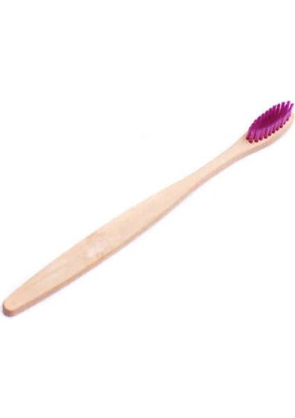 2 Adet Mor Tarzı 2 Adet Ultra-Ince Yumuşak Diş Fırçası Milyon Nano Kıl Yetişkin Bambu Diş Fırçası Diş Derin Temizleme Aracı Boxopp Çanta ile Ağız Bakımı (Yurt Dışından)