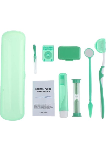 B2 Stili Et Ağız Temizleme Bakımı Diş Diş Ortodonti Kitleri Beyazlatma Aracı Takım Interdental Fırça Taşınabilir (Yurt Dışından)