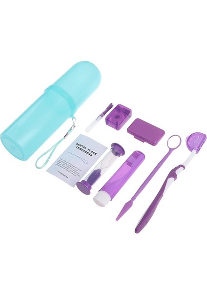 B2 Stili Et Ağız Temizleme Bakımı Diş Diş Ortodonti Kitleri Beyazlatma Aracı Takım Interdental Fırça Taşınabilir (Yurt Dışından)
