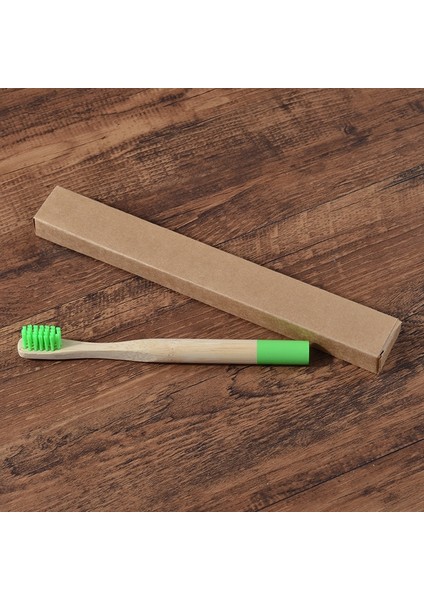 1 Adet Sarı Stil Çocuk Bambu Toothbru Çocuklar Yumuşak Kıl Ahşap Diş Fırçası Doğal Bambu Saplı Ağız Bakımı Çevre Dostu Diş Fırçası (Yurt Dışından)