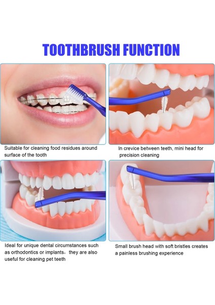 Yeşil Stil Ortodontik Diş Fırçaları Çift Uçlu Interdental Fırça V Trim Uçlu Yumuşak Tuft Diş Fırçası Orto Braces 3 Renk Tepeli Diş Fırçası (Yurt Dışından) indirimleri