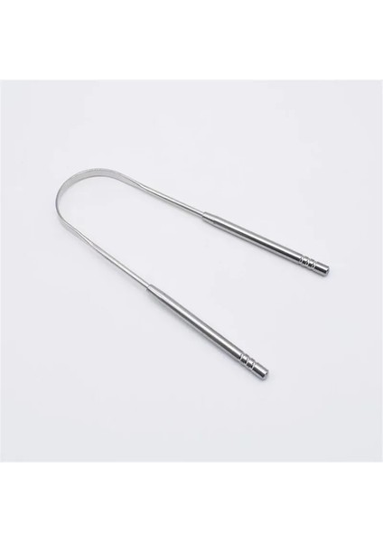 Büyük Stil Yetişkinler Için Dil Kazıyıcı Temizleyici Cerrahi Sınıf Paslanmaz Çelik Metal Dil Fırçası Diş Kiti Profesyonel Kötü Nefesi Ortadan Kaldırır (Yurt Dışından)