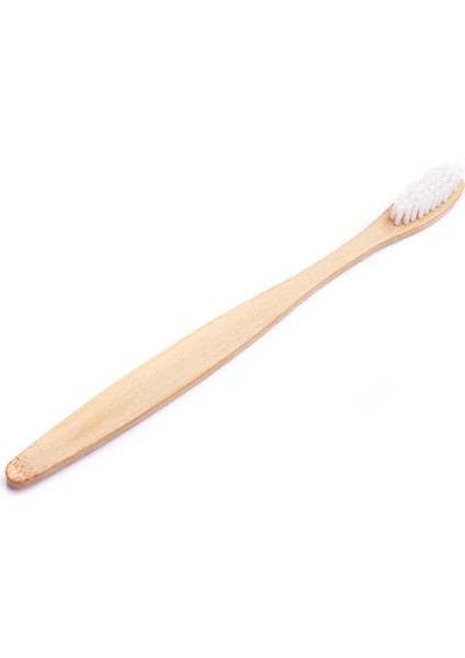 Altın Tarzı 2 Adet Ultra-Ince Yumuşak Diş Fırçası Milyon Nano Kıl Yetişkin Bambu Diş Fırçası Diş Derin Temizleme Aracı Boxopp Çanta ile Ağız Bakımı (Yurt Dışından)