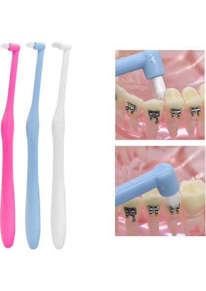 Yeşil Stil 1 Adet Ortodontik Diş Fırçası Interdental Diş Fırçası Küçük Kafa Yumuşak Saç Düzeltme Diş Parantez Diş Ipi Ağız Diş Bakımı (Yurt Dışından) fiyatları