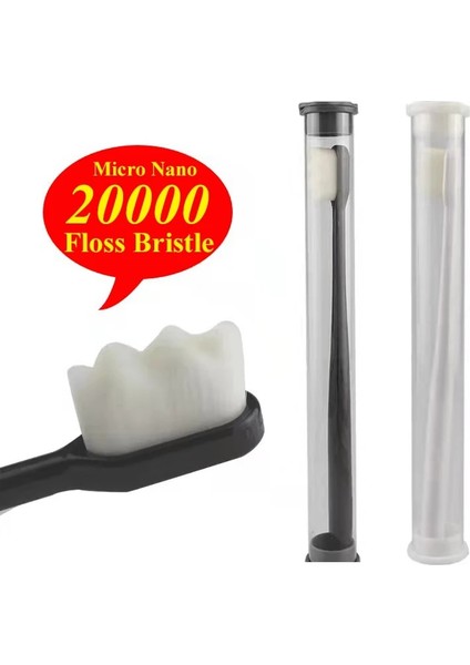 2 Adet Açık Kahverengi Tarzı 2 Adet Ultra-Ince Yumuşak Diş Fırçası Milyon Nano Kıl Yetişkin Bambu Diş Fırçası Diş Derin Temizleme Aracı Boxopp Çanta ile Ağız Bakımı (Yurt Dışından)