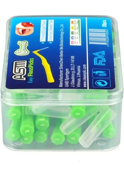 No.3 Tarzı Açı Interdental Fırçalar L Şekilli Ipi Interdental Temizleyici Ortodontik Diş Fırçası Kürdan Ağız Bakımı Aracı (Yurt Dışından)