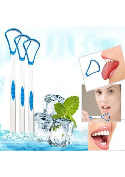 Mavi Stil 1 Adet Dil Kazıyıcı Bakım Fırçası Dil Yüzeyini Temizleme Güvenlik Kaplama Temizleyici Ağız Hijyeni Bakımı Taze Tutma Nefes Yapıcı (Yurt Dışından) fırsatları