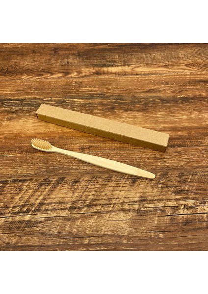 Açık Kahverengi Tarzı 1 Adet Eco Dostu Diş Fırçası Bambu Diş Fırçaları Yeniden Kullanılabilir Taşınabilir Yetişkin Ahşap Yumuşak Diş Fırçası Ev Seyahat Otel Için (Yurt Dışından)