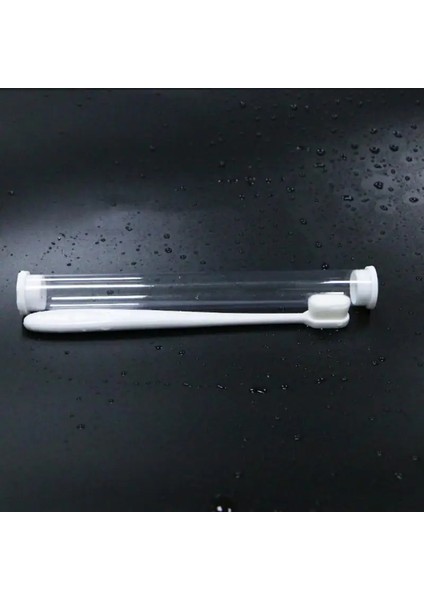 C Stilini Yükseltin 1 Adet Ağız Bakımı Ultra-Ince Diş Fırçası Milyon Yumuşak Kıllar Diş Fırçası Derin Temizlik Taşınabilir Seyahat Yetişkinler Diş Fırçası ile Kılıf (Yurt Dışından)