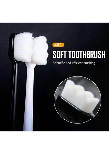 C Stilini Yükseltin 1 Adet Ağız Bakımı Ultra-Ince Diş Fırçası Milyon Yumuşak Kıllar Diş Fırçası Derin Temizlik Taşınabilir Seyahat Yetişkinler Diş Fırçası ile Kılıf (Yurt Dışından) fiyatları
