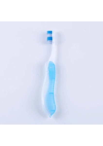 Gösterildiği Gibi Seyahat Gezisi Kamp Için Taşınabilir Katlanır Seyahat Diş Fırçası (Açık Mavi) (Yurt Dışından) indirimleri