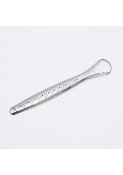 Küçük Stil Yetişkinler Için Dil Kazıyıcı Temizleyici Cerrahi Sınıf Paslanmaz Çelik Metal Dil Fırçası Diş Kiti Profesyonel Kötü Nefesi Ortadan Kaldırır (Yurt Dışından)