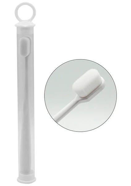 Beyaz Stil Ultra-Ince Süper Yumuşak Diş Fırçası Taşınabilir Çevre Dostu Seyahat Dış Mekan Kullanımı Diş Bakımı Fırçası Ağız Temizleme Ağız Bakımı Araçları (Yurt Dışından)