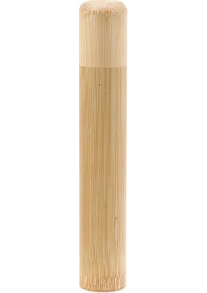 Çocuklar Tipi Stili Doğal Çevre Dostu Bambu Diş Fırçası Seyahat Çantası Yeniden Kullanılabilir Bambu Taşınabilir Seyahat Tutacağı Seti Yıkanabilir Bpa Içermeyen Bambu Kılıf (Yurt Dışından)