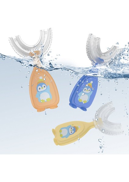 Gümüş Tarzı Diş Fırçası U-Şekilli Manuel Eğitim Toothbruldren's Temizleme Diş Fırçası U-Şekilli Silikon Yumuşak Fırça (Yurt Dışından) fiyatları