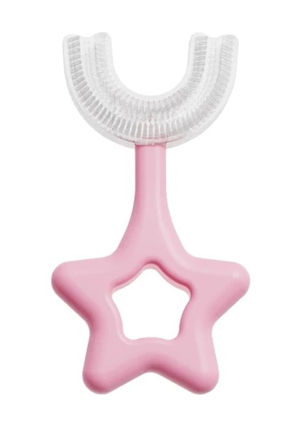 2-6 Yaş Stili Çocuk U-Şekilli Toothbru° Kapsamlı Temizleme Bebek Yumuşak Bebek Diş Diş Temiz Fırça Bebek Ağız Sağlığı (Yurt Dışından)