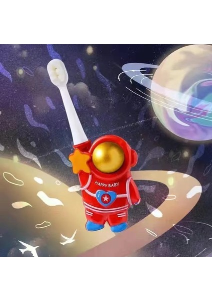No.6 Tarzı Bebek Toothbruldre Derece U-Şekilli Çocuk Diş Fırçası Dişlikleri Yumuşak Silikon Astronot Bebek Fırçası Çocuklar Diş Temizleme (Yurt Dışından)