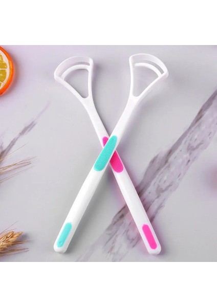 Sarı Stil 2021 Yeni Dil Kazıyıcı Temizleyici Ağız Bakımı Temizleme Dil Kazıyıcı Fırça Taze Tutmak Nefes Dil Kaplama Ağız Hijyeni Bakım Araçları (Yurt Dışından)