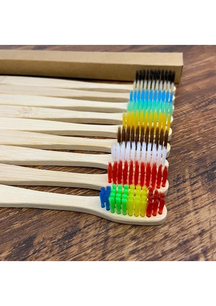 Beyaz Stil 1 Adet Eco Dostu Diş Fırçası Bambu Diş Fırçaları Yeniden Kullanılabilir Taşınabilir Yetişkin Ahşap Yumuşak Diş Fırçası Ev Seyahat Otel Için (Yurt Dışından) indirimleri