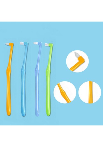 Sivri Yeşil Stil Sıcak Satış Temizleme Interdental Fırça Yumuşak Kıllar Ortodontik Parantez Diş Fırçası Diş Ipi Bakımı Ağız Bakımı Temizleme Diş Aracı (Yurt Dışından)