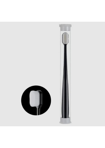No.9 Tarzı Ultra-Ince Yumuşak Saç Çevre Dostu Diş Fırçası Taşınabilir Seyahat Diş Fırçası Kutulu Yumuşak Fiber Nano Diş Fırçası Ağız Hijyeni Bakımı (Yurt Dışından)