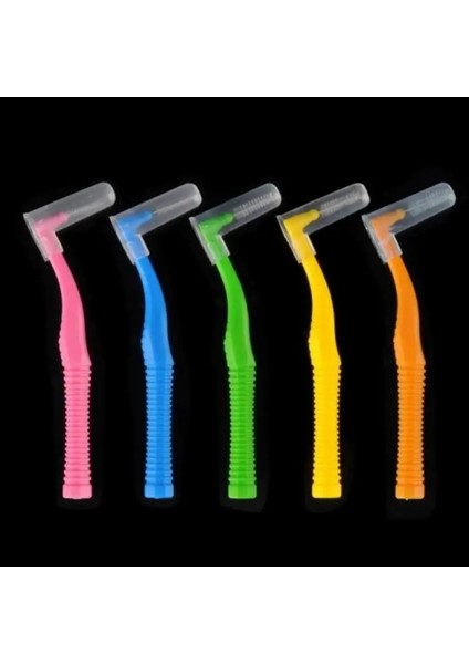 No.2 Tarzı Açı Interdental Fırçalar L Şekilli Ipi Interdental Temizleyici Ortodontik Diş Fırçası Kürdan Ağız Bakımı Aracı (Yurt Dışından) modelleri