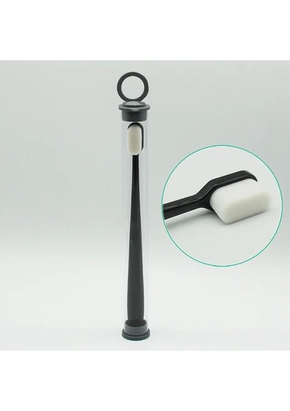 Siyah B Stili 1 Adet Ultra-Ince Yetişkin Diş Fırçası Yumuşak Kıllar Diş Fırçası Ağız Hijyeni Seyahat Çevre Dostu Diş Fırçası Sağlık (Yurt Dışından)