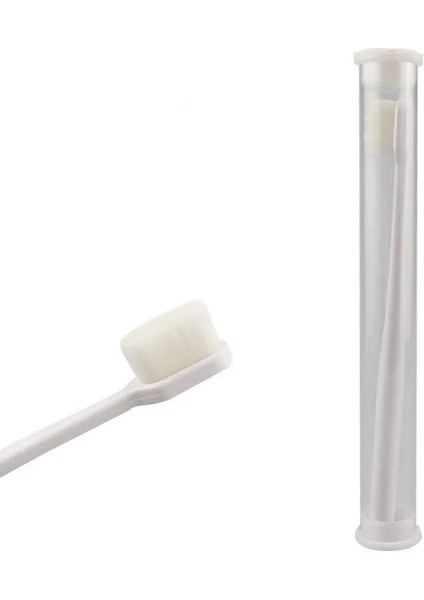 Dalga Yeşil1 Stili 1 Adet Ultra-Ince Yumuşak Saç Çevre Dostu Seyahat Diş Fırçası Kutusu Yumuşak Fiber Nano Manuel Diş Fırçası Ağız Hijyeni Bakım Araçları (Yurt Dışından)