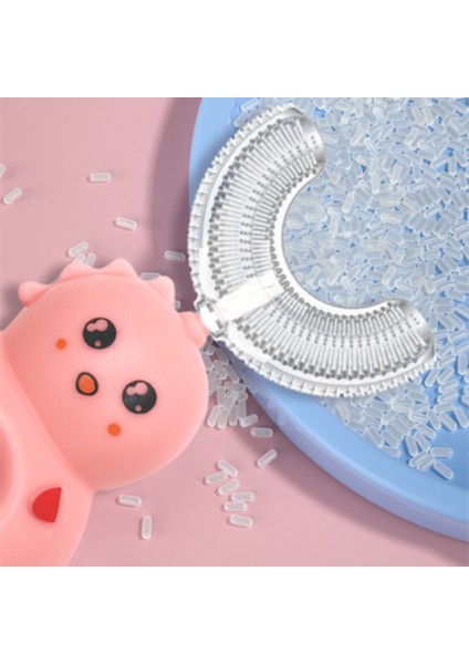 D Stili Akıllı 360 ° Çocuk Donut Manuel Diş Fırçası Çocuklar Silikon Güvenlik Kılavuzu Diş Diş Fırçası Karikatür Desen Çocuklar (Yurt Dışından) indirimleri