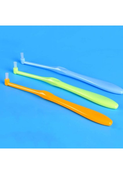 Sivri Kafa Sarı Tarzı 1 Adet Ortodontik Diş Fırçası Interdental Diş Fırçası Küçük Kafa Yumuşak Saç Düzeltme Diş Parantez Diş Ipi Ağız Diş Bakımı (Yurt Dışından)
