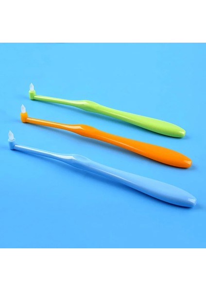 Sivri Kafa Sarı Tarzı 1 Adet Ortodontik Diş Fırçası Interdental Diş Fırçası Küçük Kafa Yumuşak Saç Düzeltme Diş Parantez Diş Ipi Ağız Diş Bakımı (Yurt Dışından)