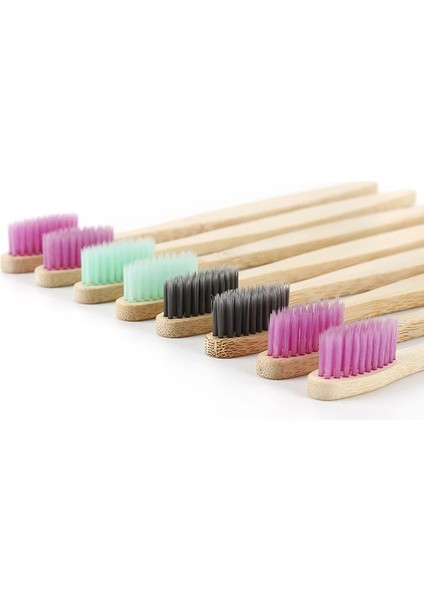Haki Stili 1 Adet Doğal Bambu Diş Fırçası Düz ​​bambu Saplı Yumuşak Kıl Diş Fırçası Yetişkin Diş Fırçası Ağız Bakımı Diş Temizleme Aracıtslm2 (Yurt Dışından)