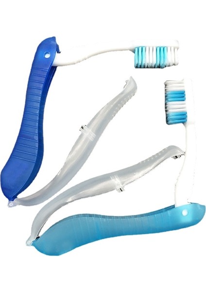 Lacivert Tarzı 1 Adet Yeni Hijyen Oral Taşınabilir Tek Kullanımlık Katlanabilir Seyahat Kamp Diş Fırçası Yürüyüş Diş Fırçası Diş Temizleme Araçları (Yurt Dışından) fırsatları