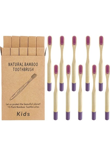 Yeşil Stil Ldren Bambu Diş Fırçası Çocuk Bambu Ahşap Diş Fırçası Yumuşak Korkuluk Fırçaları Kömür Yeniden Kullanılabilir Küçük Diş Fırçası (Yurt Dışından) fiyatları
