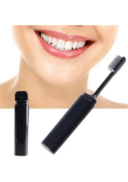 Gri Tarzı Moda Katlama Seyahat Kamp Yürüyüş Açık Havada Kolay Katlanabilir Diş Fırçası Taşınabilir Kompakt Bambu Kömür Diş Fırçası Katlanır (Yurt Dışından) fırsatları