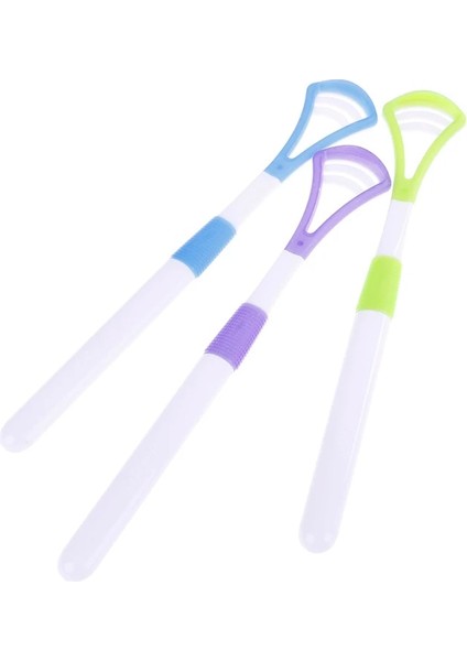 Mavi Stil Profesyonel Plastik Dil Dil Temizleyici Kazıyıcı Bakım Ağız Hijyeni Ağız Rastgele Renk (Yurt Dışından) fırsatları