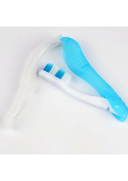 Mavi Stil 2 Adet Tek Kullanımlık Katlanabilir Diş Fırçası Taşınabilir Kamp Seyahat Diş Fırçası Otel Malzemeleri Ağız Hijyeni Aksesuarları Sağlık (Yurt Dışından) fırsatları