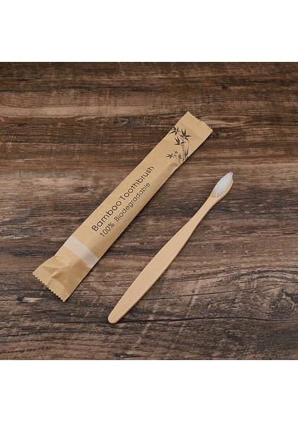 No.3 Tarzı Olorful Diş Fırçası Doğal Bambu Diş Fırçası Seti Yumuşak Kıl Kömür Dişleri Eko Bambu Diş Fırçaları Dişler Ağız Bakımı (Yurt Dışından)