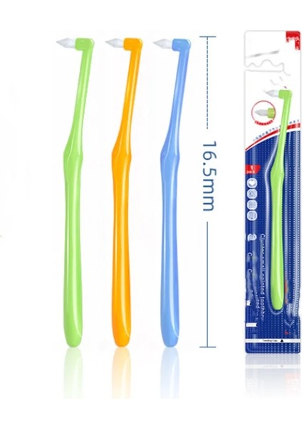 Bir Stil 1 Adet Ortodontik Diş Fırçası Interdental Diş Fırçası Küçük Kafa Yumuşak Saç Düzeltme Diş Parantez Diş Ipi Ağız Diş Bakımı (Yurt Dışından) modelleri