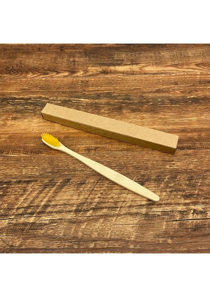 Sarı Stil 1 Adet Eco Dostu Diş Fırçası Bambu Diş Fırçaları Yeniden Kullanılabilir Taşınabilir Yetişkin Ahşap Yumuşak Diş Fırçası Ev Seyahat Otel Için (Yurt Dışından)