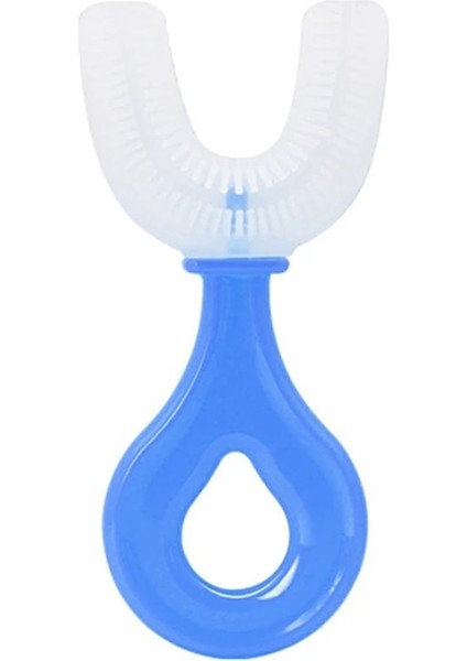 Temel Bölüm Stili Çocuk U-Şekilli Diş Fırçası F° Kapsamlı Temizleme Bebek Yumuşak Diş Diş Temiz Fırça Çocuk Bebek Ağız Sağlığı (Yurt Dışından)