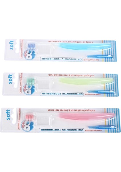 Pk Stili Ağız Hijyeni Bakımı Ortodontik Diş Fırçaları U-Şekilli Ortodontik Diş Fırçası Tek Diş Arası Fırçalı Yumuşak Kıl (Yurt Dışından) indirimleri