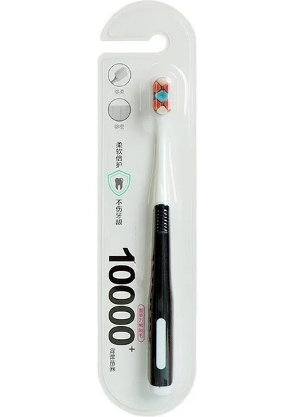B Tarzı Yeni Ağız Hijyeni Bakımı Ultra-Ince Yumuşak Saç Çevre Dostu Taşınabilir Seyahat Diş Fırçası Kutulu Fiber Nano ve (Yurt Dışından)