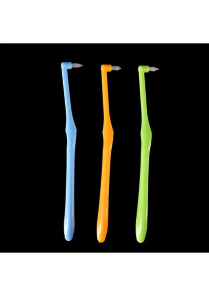 Sivri Kafa Yeşil Tarzı 1 Adet Ortodontik Diş Fırçası Interdental Diş Fırçası Küçük Kafa Yumuşak Saç Düzeltme Dişleri Diş Ipi Diş Bakımı Diş Fırçası (Yurt Dışından)