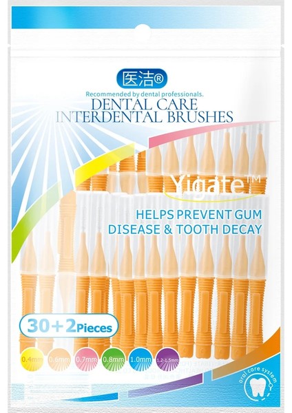 1.0 Mm-Mavi Tarzı Interdental Fırçalama Interdental Fırça Ortodontik Düzeltme Braces Diş Fırçası Yumuşak Kürk Interdental Brubag (Yurt Dışından) fırsatları