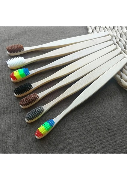 Beyaz 2 Adet Tarzı Doğal Saf Bambu Diş Fırçası Taşınabilir Yumuşak Saç Diş Fırçası Çevre Dostu Fırçalar Ağız Temizleme Bakım Araçları (Yurt Dışından) fiyatları