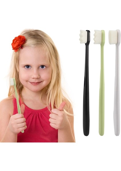 02 Kutu Stili ile 1 Adet Sıcak Yetişkinler Çocuk Diş Fırçası Ultra-Ince Diş Fırçası Süper Yumuşak Kıl Taşınabilir Seyahat Derin Temizleme Fırçası Ağız Bakımı Aracı (Yurt Dışından) fırsatları