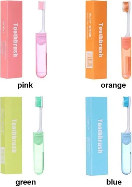 Pembe Stil 1 Adet Katlanır Diş Fırçası Kömür Elyaf Taşınabilir Kompakt Seyahat Kamp Yumuşak Diş Fırçası Hijyen Unisex Bakım Temizleme Araçları (Yurt Dışından) indirimleri